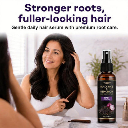 🔥Yagoo™ Black Rice & Red Onion Hair Growth Spray