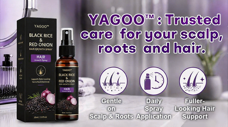 🔥Yagoo™ Black Rice & Red Onion Hair Growth Spray