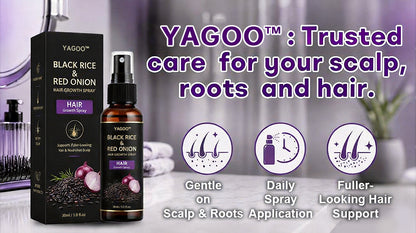 🔥Yagoo™ Black Rice & Red Onion Hair Growth Spray