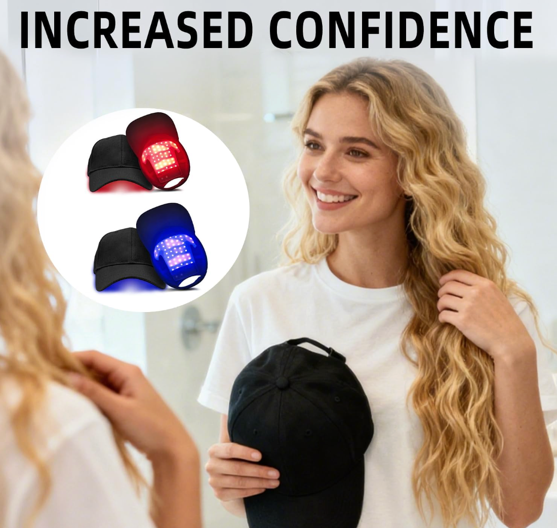 Tiworld™ Hair Regrowth Red Light Therapy Hat